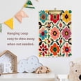 thumbnail image 4 of FORMRS Acrylic Clipboard with Low Profile Clip Standard A4 Letter Size, 12.5" x 9", Colorful Flowers, 4 of 8