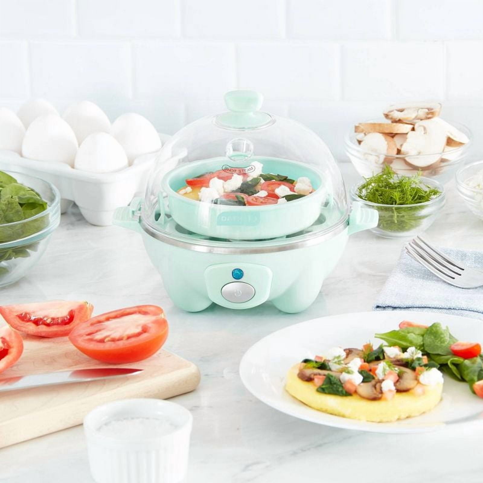 Dash 3-in-1 Every 7-Egg Cooker with Omelet r and Poaching