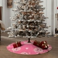 thumbnail image 6 of Bingfone Christmas Tree Skirt Mat Christmas Decoration Interior 36"-Cartoon Pigs And Hearts, 6 of 8
