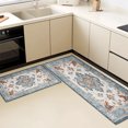 thumbnail image 5 of Kitchen Rugs Sets of 3 Non Slip Washable Kitchen Mats for Floor, Waterproof Kitchen Runner Rug, Floor Mat Carpet for Entryway, Laundry, Sink, Hallway, Bathroom, 5 of 12