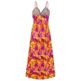 thumbnail image 3 of Baikeli Robe pour Aubaines du Jour Liquidation Mode Femme Imprimé Camis Sans Manches Col en V Robes Robes d'Été pour Femmes 2024, 3 of 5