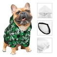thumbnail image 3 of KLL Christmas Pattern At Buffalo Plaid for Basic Dog Hoodie - Pet Hoodie Sweater with Leash Hole - Cute Dog Sweatshirt - Pet Clothes Hooded Sweatshirt for Dog & Cat -Medium, 3 of 8