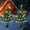*New-Green, variant on Solar-Powered Christmas Cedar Tree Stake Lights: Outdoor IP65 Waterproof Holiday Decor Lights