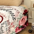 thumbnail image 3 of LHSHID 50th Birthday Gifts for Women Blanket 50th Birthday Decorations Woman 50th Birthday Gift Ideas Gifts for 50 Year Old Women 1973 Birthday Gifts for Women Throw Blanket 50x60in, 3 of 6
