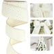 thumbnail image 3 of HUIHUANG Cinta de Navidad con cable de piel sintética blanca con lunares dorados, elegante cinta de árbol de Navidad para hacer lazos, corona, envoltura de regalos, decoración del hogar, guirnalda, ma, 3 of 4
