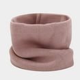 thumbnail image 5 of PMVFHDE Solid Color Daily Casual Winter Hat Scarf Gloves Set for Outdoor Activities Warm Comfort Set Cold Weather Knit Hat Set Unisex Winter Accessories Light Pink, 5 of 6