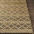 thumbnail image 2 of Surya Santa Barbara SBB-2312 30x96" Runner Global Fabric Area Rug in Tan/Black, 2 of 6