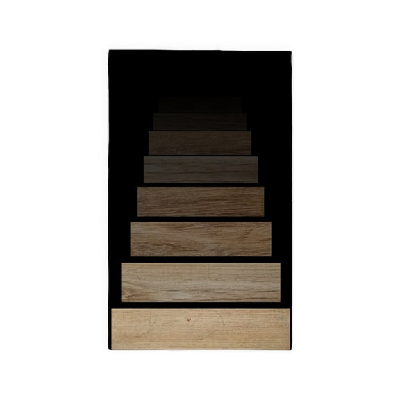 CafePress - Staiway To Darkness II 3'X5' Area Rug - 3'x5' Decorative Area Rug, Fabric Throw Rug