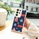thumbnail image 1 of Libera la personalidad de tu iPhone con una divertida funda plateada mate de doble capa con dibujos animados, 1 of 4