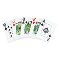 thumbnail image 5 of Copag 1546 Design 100% Plastic Playing Cards, Poker Size (Standard) Green/Burgundy (Jumbo Index, 6 Sets), 5 of 5