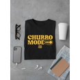 thumbnail image 3 of Churro Mode On Bold Retro Design Men's T-shirt, 3 of 4
