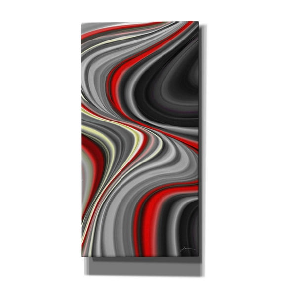 Epic Graffiti 'Smoke Screen I' by James Burghardt, Canvas Wall Art, 30"x60"