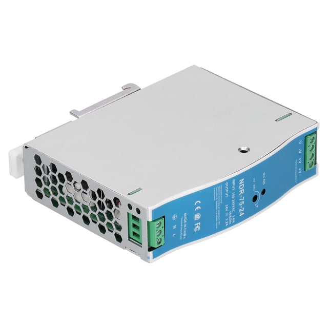 Rail NDR-75-24 Fuente de Alimentación del Tren Industrial 3.2A 76.8W Caza de Alimentación Ferroviaria AC100-240V
