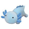 thumbnail image 2 of Figura de Axolotl de peluche ponderada súper suave, juguetes de peluche de Axolotl para reptiles, 2 of 4