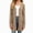 Khaki, variant on Girls Sweater Jacket Loose Fit Winter Warm Thin Long Sleeve Cardigan Khaki Size 9