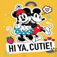 thumbnail image 3 of Mickey & Friends - Mickey Minnie Hi Ya Cutie - Toddler And Youth Short Sleeve Graphic T-Shirt, 3 of 5