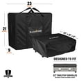 thumbnail image 3 of Blackstone 22" Tabletop Griddle Cover and Carry Bag Set in Black, 2-Piece, 3 of 9