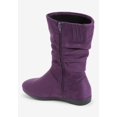 thumbnail image 2 of Comfortview Aneela Wide Calf Slouch Boot Mid Calf Winter Shoes, 2 of 6