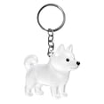 thumbnail image 2 of Pet Hair Memorial Capsule Keychain, Dog Hair Keepsake, Transparent Pet Hair Keepsake Keychain for Pet Lover, 2 of 10