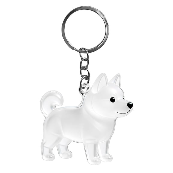 Dog Hair Memorial Keychain, Refillable Pet Hair Keepsake Locket with Transparent Window, Portable Pet Loss Gift for Dogs Cats, Breed-Specific Engraved Pendant for Ashes or Fur