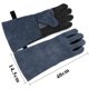 thumbnail image 2 of Guantes de soldadura resistentes al fuego, 16 pulgadas, 932℉, guantes para parrilla de barbacoa para estufa de leña, horno de ladrido, guantes de soldador para chimenea, 2 of 5
