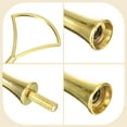 thumbnail image 3 of Uxcell 1 Set Cake Tray Stand Handle Plate Hardware Fitting, 3-Tiers Fan Gold, 3 of 7