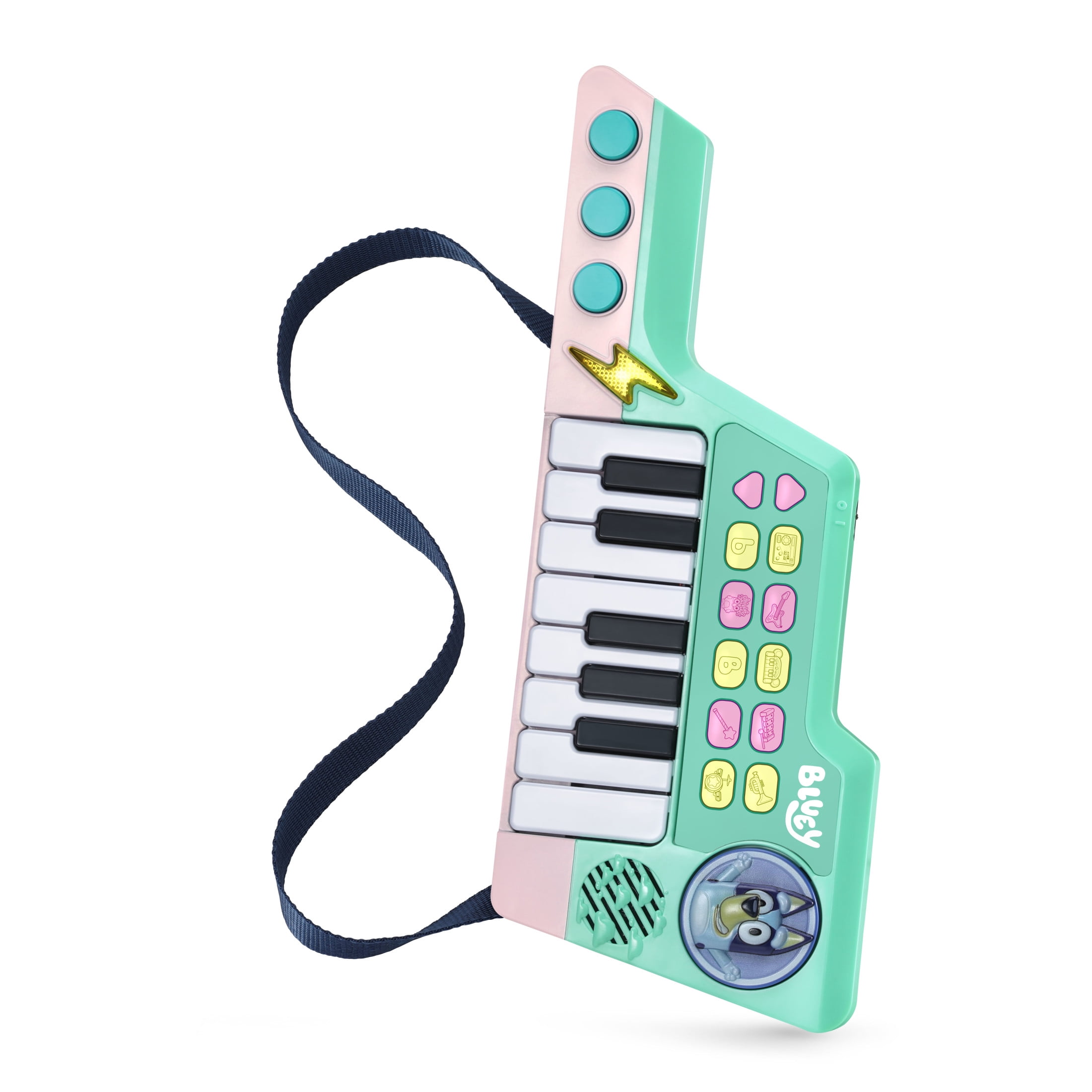VTech Bluey Bluey's Keytar with Accessories, Baby and Toddler Toys