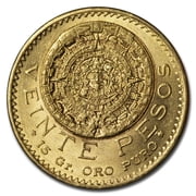 1920 Mexico Gold 20 Pesos BU