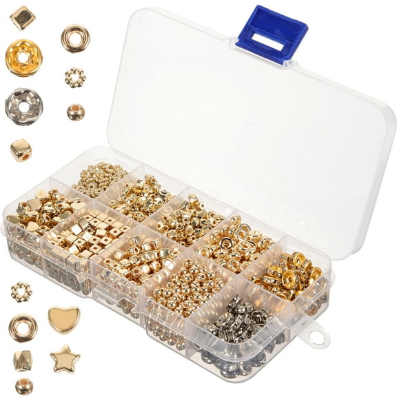 1240 Pcs Loose Bead Set Bracelet Making Beads Beading Kits Boxed Personalized Jewelry