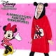 thumbnail image 4 of Manta con capucha Disney para adolescentes Minnie Mickey Stitch Red, 4 of 7