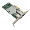 thumbnail image 1 of Carte PCIE SFP+ 10Gb, PCIE Basse Consommation Convergée X 8 PCIE Adaptateur Ethernet LAN pour Serveur, 1 of 7