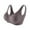 Coffee, variant on Women's Wireless Jelly Bra Seamless No Underwire Supportive Push Up T-Shirt Bra with W-Shaped Jelly Lift Buttery Soft Breathable Full Coverage Everyday Bra Adjustable Straps, White,XXL