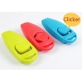 thumbnail image 3 of 2 in 1 Multi-function Pets Clicker Whistle Dog Trainer Clicker with Keyring Pet Puppy Trainer Dog Flute + Clicker, 3 of 7