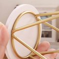 thumbnail image 4 of kurtrusly Simulation Round Table 1/12 Life Scene Furniture Dollhouse Oranments Golden, 4 of 9