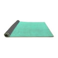 thumbnail image 2 of Ahgly Company Indoor Rectangle Abstract Turquoise Blue Modern Area Rugs, 5' x 7', 2 of 4