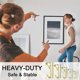 thumbnail image 3 of Picture Hanging Hooks, 136 Pcs 5 Sizes Picture Hanger Kit Including 10/20/30/50/100 LB, Heavy Duty, 3 of 5