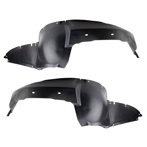 TRQ Inner Fender Liner Set Fits Select 2005-2010 Chevrolet Cobalt 2007-2009 Pontiac G5 GM1250120 GM1251120