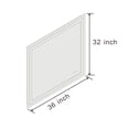 thumbnail image 3 of 36 in. W. x 32 in. H Rectangular Frameless Anti-Fog LED Lighted Dimmable Wall Mounted Bathroom Vanity Mirror, 3 of 10