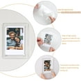 thumbnail image 3 of Magnetic Refrigerator Mini Picture Frames, 2.36x3.54 Acrylic Magnetic Clear Photo Frames, 2x3 Mini Film Picture Frame Compatible with Instax/Polaroid Camera for Fridge/Locker/Wall, 6 Pack, 3 of 6