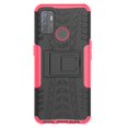 thumbnail image 3 of KAIYANG Carcasa híbrida de PC y TPU con soporte para neumáticos Cool Tyre para Oppo A53 (2020) Estilo D Oppo A53 (2020) Rosa, 3 of 5