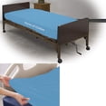 thumbnail image 3 of 3 Piece Hospital Bed Sheet Set Twin XL Sheets for Hospital Bed Cotton - Hospital Bed Sheets Fitted Sets - 100% Egyptian Cotton 400 TC - Hospital Bed Sheets (Mediterranean Blue, Twin XL 39" x 80"x 6"), 3 of 3