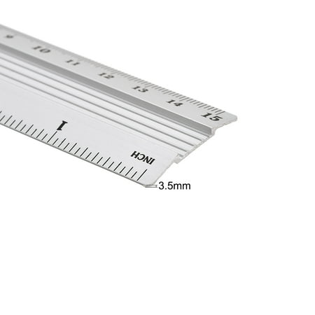 Aluminium Rulers, 6 Inch Architectural Scale Ruler, Professional ...