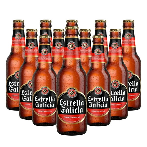 12 Pack Cerveza Estrella Galicia Especial 330 ml Estrella Galicia Lager