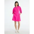 thumbnail image 3 of Scoop Women's and Women's Plus New Scubaknit Zip Front Mini Dress, Sizes XS-4X, 3 of 6