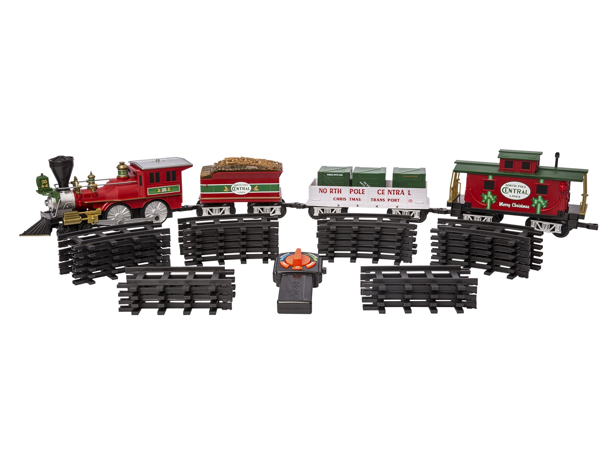 lionel north pole central christmas train set