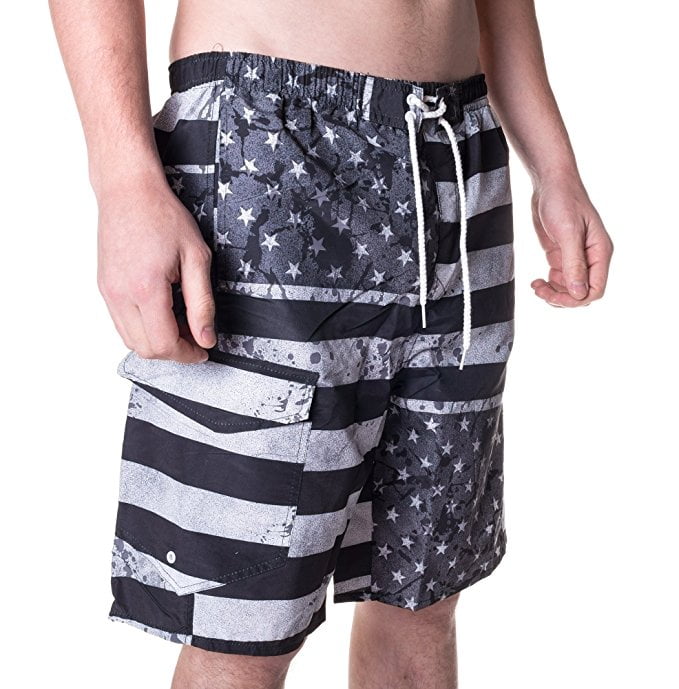 below the knee swim trunks walmart
