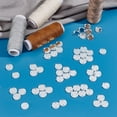 thumbnail image 4 of 200Pcs Sew on Silver Mirror Rhinestones Flat Round Sew on Rhinestones for Clothes Acrylic Disc Mirror Pieces for Crafts Garment Costume Decoration Silver for DIY, 4 of 8