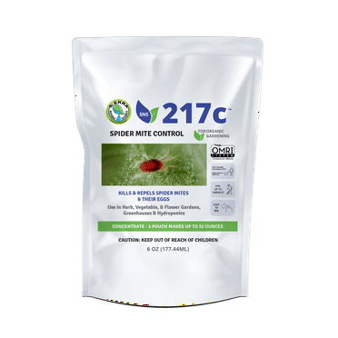 217C Spider Mite Control Concentrate - OMRI Listed- 6 fl oz Pouch by Sierra Natural Science
