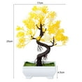 thumbnail image 7 of Travelwant Artificial Plants Fake Bonsai Pine Trees Plants Greenery Japanese Pine Bonsai Tree Desktop Display Simulation,Office,Living Room,Zen Garden Decoration Indoor Home Décor, 7 of 7