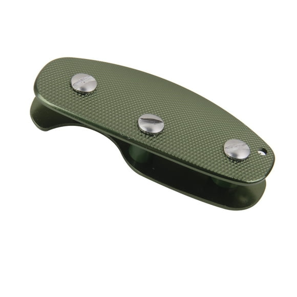 Aluminio Llave Del Sostenedor Del Organizador Del Clip Herramienta Llavero Del Llavero - Verde